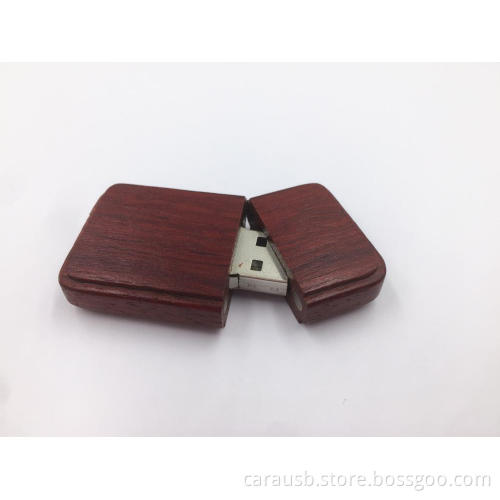 Carausb custom Mahogany usb drives redwood flash memory sticks